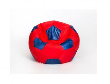 Кресло-мешок Мяч малый красно-синее в Сысерти - sysert.mebel-74.com | фото