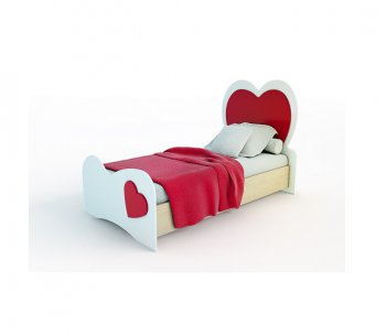Кровать Сердце 1700 в Сысерти - sysert.mebel-74.com | фото