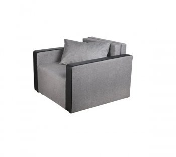Кресло-кровать Милена с подлокотниками Серый в Сысерти - sysert.mebel-74.com | фото