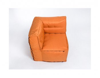 Модульное кресло Комфорт Колор угловое оранжевое в Сысерти - sysert.mebel-74.com | фото