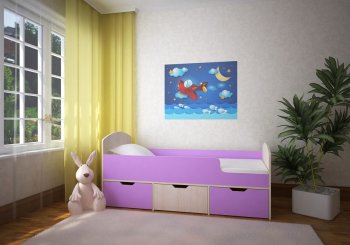 Кровать-чердак Малыш Мини в Сысерти - sysert.mebel-74.com | фото