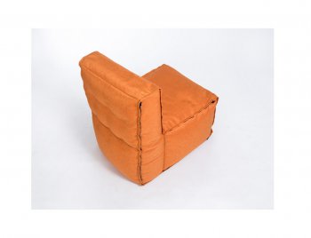 Модульное кресло Комфорт Колор прямое оранжевое в Сысерти - sysert.mebel-74.com | фото