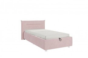 АЛЬБА Кровать 0,9 с ПМ (нежно-розовый) в Сысерти - sysert.mebel-74.com | фото