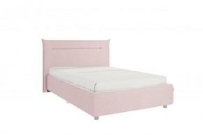 АЛЬБА Кровать 1200 с основанием (нежно-розовый) в Сысерти - sysert.mebel-74.com | фото