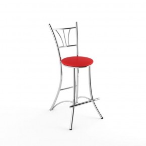 Барный стул Трилогия красный матовый-803м в Сысерти - sysert.mebel-74.com | фото