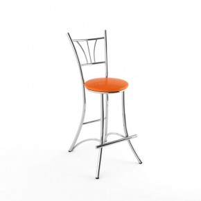 Барный стул Трилогия оранжевый-843 в Сысерти - sysert.mebel-74.com | фото
