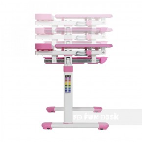 Комплект парта + стул трансформеры Cantare Pink в Сысерти - sysert.mebel-74.com | фото