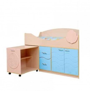Набор мебели для детской Юниор -12.2 (700*1860) МДФ матовый в Сысерти - sysert.mebel-74.com | фото