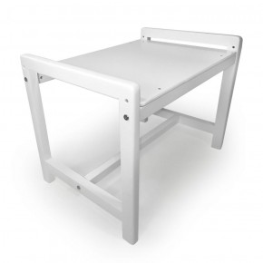 Детский растущий комплект стол и два стула  Я САМ "Лофт" (Белый, Белый) в Сысерти - sysert.mebel-74.com | фото