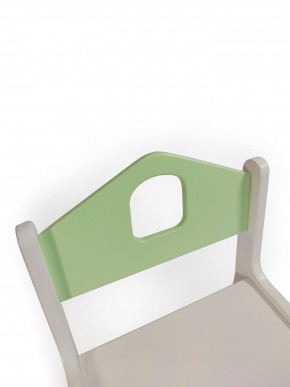 Детский растущий стул Я САМ "Домик" 2РГ (Зеленый) в Сысерти - sysert.mebel-74.com | фото