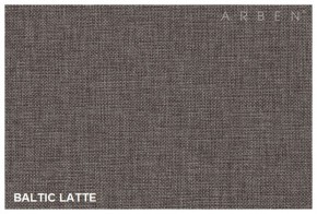 Диван-кровать Комфорт без подлокотников BALTIC COFFE-LATTE (4 подушки) в Сысерти - sysert.mebel-74.com | фото