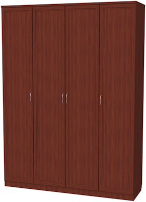 Шкаф для белья со штангой и полками арт.109 в Сысерти - sysert.mebel-74.com | фото