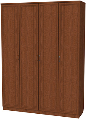 Шкаф для белья со штангой и полками арт.109 в Сысерти - sysert.mebel-74.com | фото