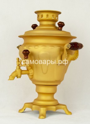 Электрический самовар "Русское золото" матовая груша на 2 литра (Ограниченная серия) в Сысерти - sysert.mebel-74.com | фото