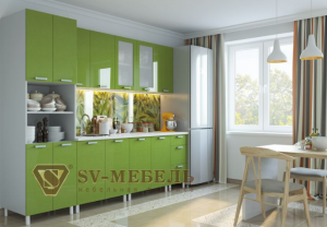 Кухонный гарнитур СВ Модерн 2400-2 в Сысерти - sysert.mebel-74.com | фото