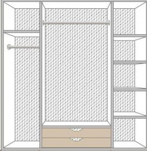Спальный гарнитур Роза (шкаф 4-х дверный) в Сысерти - sysert.mebel-74.com | фото