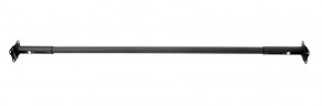 Турник раздвижной 1250-1500 цв. черный FLEXTER PROFI в Сысерти - sysert.mebel-74.com | фото