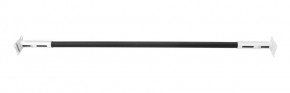 Турник раздвижной 1250-1500 цв. белый-черный FLEXTER PROFI в Сысерти - sysert.mebel-74.com | фото