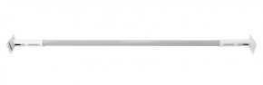 Турник раздвижной 1250-1500 цв. белый-серый FLEXTER PROFI в Сысерти - sysert.mebel-74.com | фото