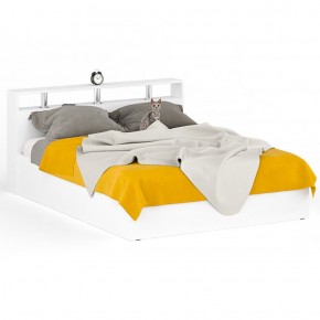 Камелия Кровать 1600, цвет белый, ШхГхВ 163,5х217х78,2 см., сп.м. 1600х2000 мм., без матраса, основание есть в Сысерти - sysert.mebel-74.com | фото