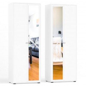 Камелия Шкаф 4-х створчатый, цвет белый, ШхГхВ 160х48х220 см., универсальная сборка, можно использовать как два отдельных шкафа в Сысерти - sysert.mebel-74.com | фото