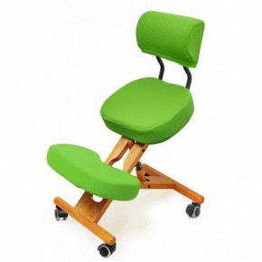 Коленный стул со спинкой Smartstool KW02В + Чехлы в Сысерти - sysert.mebel-74.com | фото