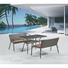 Комплект мебели из иск. ротанга T286A/S139A-W53 Brown в Сысерти - sysert.mebel-74.com | фото