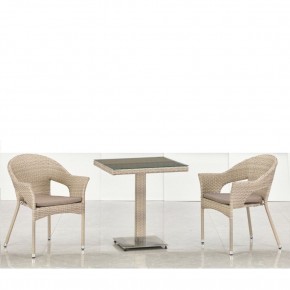 Комплект мебели T605SWT/Y79C-W85 Latte (2+1) в Сысерти - sysert.mebel-74.com | фото