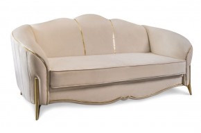 Комплект мягкой мебели Lara 3-1-1 с раскладным механизмом (бежевый/золото) в Сысерти - sysert.mebel-74.com | фото