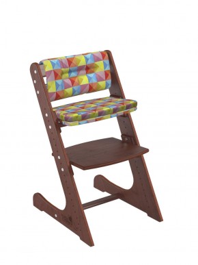 Комплект растущий стул и подушки Конёк Горбунёк Комфорт  (Тик, Арлекино лето) в Сысерти - sysert.mebel-74.com | фото