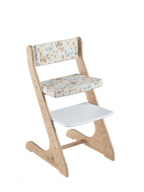 Комплект растущий стул и подушки Конёк Горбунёк Стандарт (Лофт-2, Бабочки) в Сысерти - sysert.mebel-74.com | фото