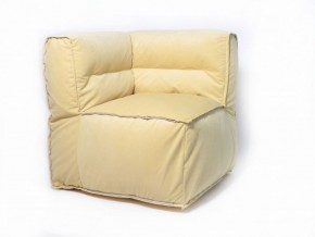Кресла бескаркасные Комфорт (Желтый велюр) Модульные в Сысерти - sysert.mebel-74.com | фото