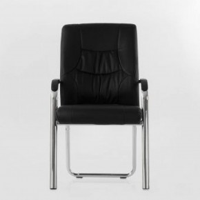 Кресло Barneo K-15 для посетителей и переговорных (черный) в Сысерти - sysert.mebel-74.com | фото