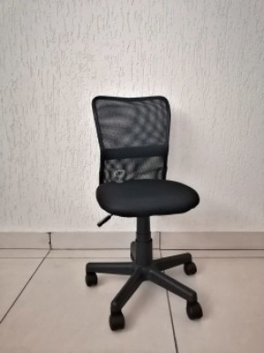 Кресло Barneo K-401 детское (черная ткань/сетка) в Сысерти - sysert.mebel-74.com | фото