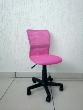 Кресло Barneo K-401 детское (розовая ткань/сетка) в Сысерти - sysert.mebel-74.com | фото