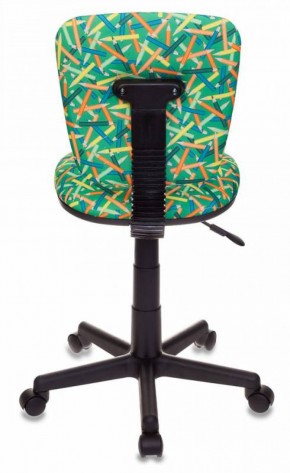 Кресло детское Бюрократ CH-204NX/PENCIL-GN зеленый карандаши в Сысерти - sysert.mebel-74.com | фото