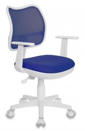 Кресло детское Бюрократ CH-W797/BL/TW-10 синий в Сысерти - sysert.mebel-74.com | фото
