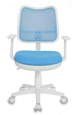Кресло детское Бюрократ CH-W797/LB/TW-55 голубой в Сысерти - sysert.mebel-74.com | фото