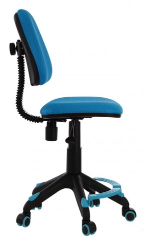 Кресло детское Бюрократ KD-4-F/TW-55 голубой в Сысерти - sysert.mebel-74.com | фото