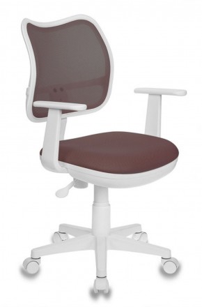 Кресло детское Бюрократ CH-W797/BR/TW-14C коричневый в Сысерти - sysert.mebel-74.com | фото