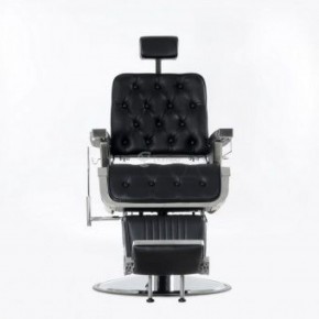 Кресло для барбершопа Barneo 31836E откидная спинка черное в Сысерти - sysert.mebel-74.com | фото