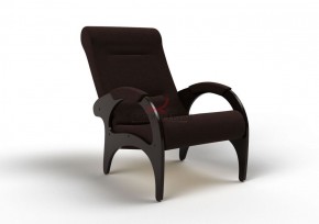 Кресло для отдыха Римини 19-Т-Ш (ткань/венге) ШОКОЛАД в Сысерти - sysert.mebel-74.com | фото