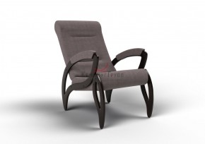 Кресло для отдыха Зельден 20-Т-ГР (ткань/венге) ГРАФИТ в Сысерти - sysert.mebel-74.com | фото