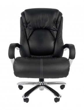 Кресло для руководителя CHAIRMAN 402 (Кожа) Черное в Сысерти - sysert.mebel-74.com | фото