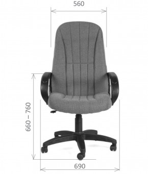 Кресло для руководителя  CHAIRMAN 685 СТ (ткань стандарт 10-356 черная) в Сысерти - sysert.mebel-74.com | фото