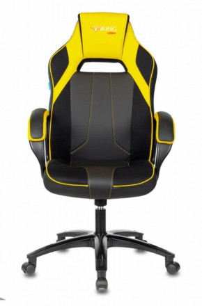 Кресло игровое Бюрократ VIKING 2 AERO YELLOW черный/желтый в Сысерти - sysert.mebel-74.com | фото