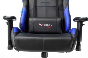 Кресло игровое Бюрократ VIKING 5 AERO BLUE черный/синий в Сысерти - sysert.mebel-74.com | фото