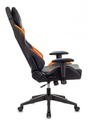 Кресло игровое Бюрократ VIKING 5 AERO ORANGE черный/оранжевый в Сысерти - sysert.mebel-74.com | фото