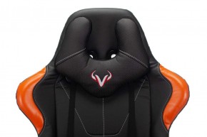 Кресло игровое Бюрократ VIKING 5 AERO ORANGE черный/оранжевый в Сысерти - sysert.mebel-74.com | фото