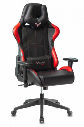 Кресло игровое Бюрократ VIKING 5 AERO RED черный/красный в Сысерти - sysert.mebel-74.com | фото